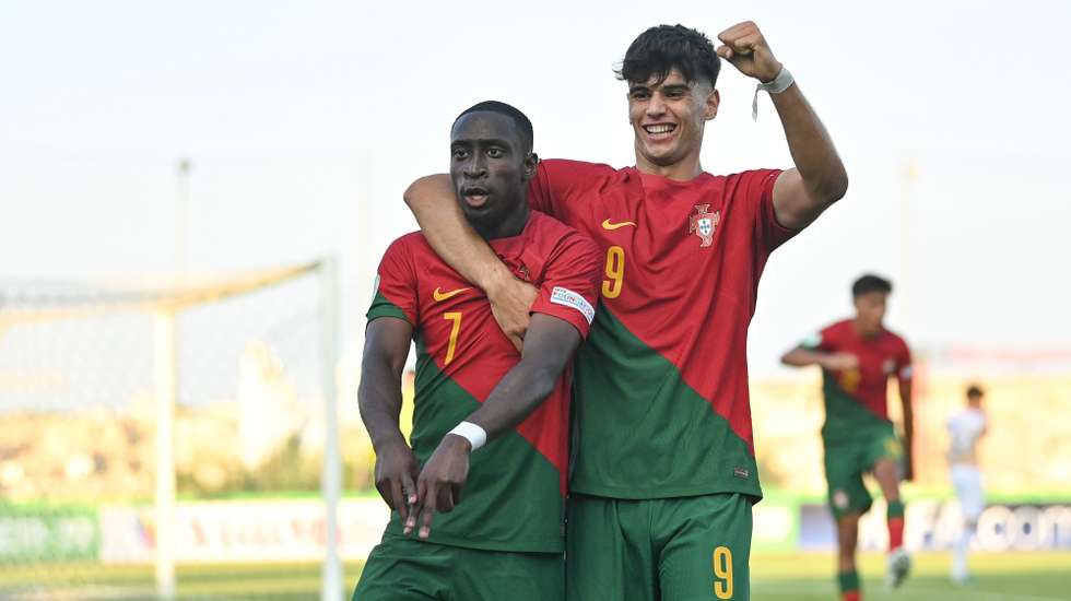 Gustavo Sá e Hugo Félix marcaram os dois primeiros golos de Portugal frente à Noruega antes de Rodrigo Ribeiro bisar e assistir Carlos Borges para o 5-0