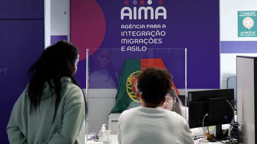 Novo conceito de loja a implementar pela Agência para a Integração, Migrações e Asilo (AIMA) em todo o país, Faro, 03 de novembro de 2023. LUÍS FORRA/LUSA