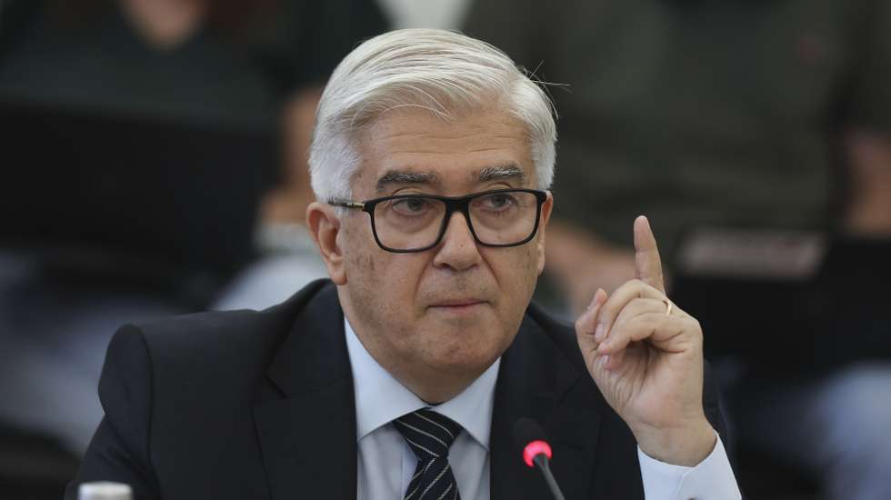 O antigo secretário de Estado da Saúde, António Lacerda Sales durante a audição perante os deputados da Comissão Parlamentar de Inquérito - Gémeas Tratadas com o Medicamento Zolgensma,  na Assembleia da República, em Lisboa, 17 junho de  de 2024. ANTÓNIO COTRIM/LUSA