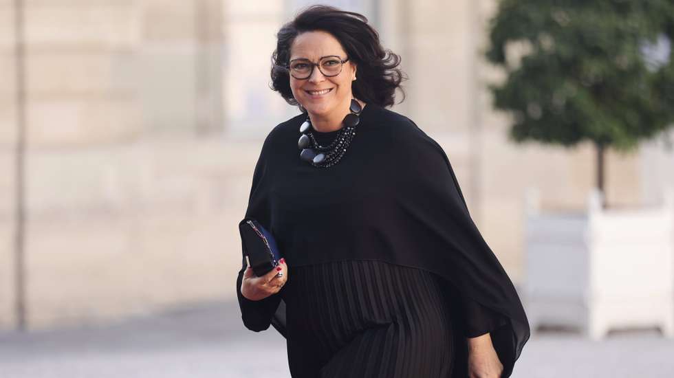 epa13103592 French Minister of Sports, Youth and Community Life Marina Ferrari arrives for a state dinner hosted in honor of the South African president at the Elysee Palace in Paris, France, 10 July 2026. President Cyril Ramaphosa is on an official visit to France from 10 to 12 July 2026.  EPA/TERESA SUAREZ