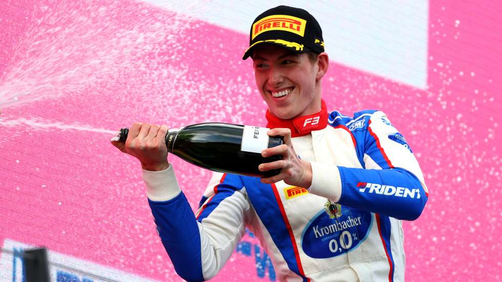David Schumacher conseguiu pela primeira vez pontuar na Fórmula 3 e logo com uma vitória em Spielberg