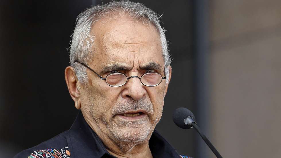 epa10443767 East Timor President Jose Ramos Horta gives a speech during a ceremony marking the 22nd anniversary of Timor Leste's Defense Force, or Falintil-Forcas de Defesa de Timor Leste (F-FDTL), in Dili, East Timor, also known as Timor Leste, 02 February 2023.  EPA/ANTONIO DASIPARU