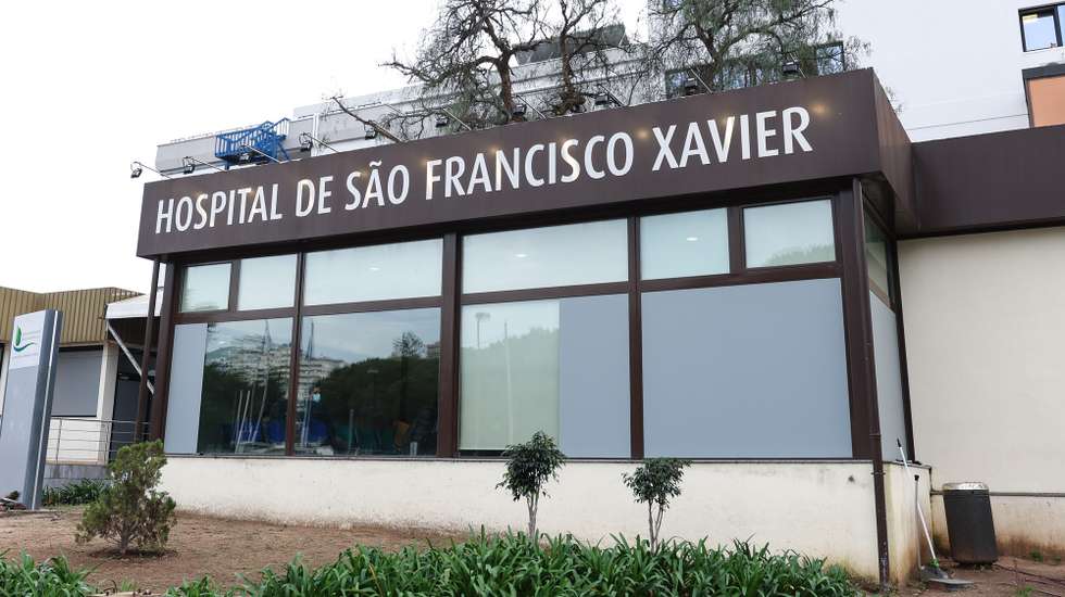 Hospital São Francisco Xavier, Lisboa 28 de dezembro de 2022. ANTÓNIO COTRIM/LUSA