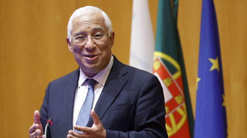 O primeiro-ministo, António Costa, intervém durante a apresentação do relatório da Comissão Técnica Independente (CTI) sobre as opções para a localização do novo aeroporto de Lisboa, no Centro de Congressos do Laboratório Nacional de Engenharia Civil (LNEC)., em Lisboa, 05 de dezembro de 2023. ANTÓNIO PEDRO SANTOS/LUSA