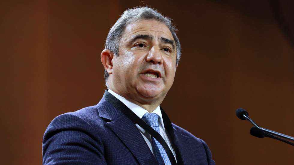 O presidente do Governo Regional dos Açores, José Manuel Bolieiro