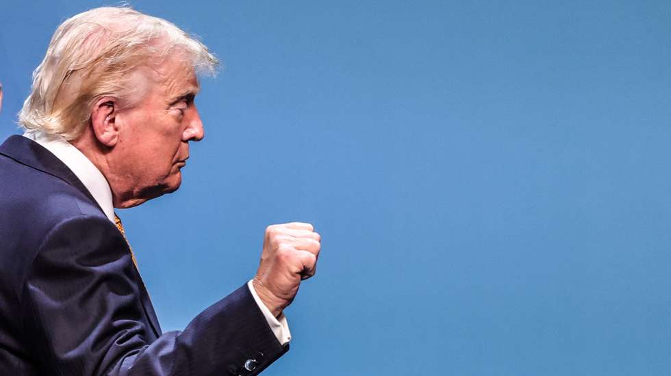 epaselect epa13098982 US President Donald Trump gestures as he leaves after a press conference at the 2026 NATO Summit in Ankara, Turkey, 08 July 2026. The NATO Summit takes place from 07-08 July.  EPA/FILIP SINGER