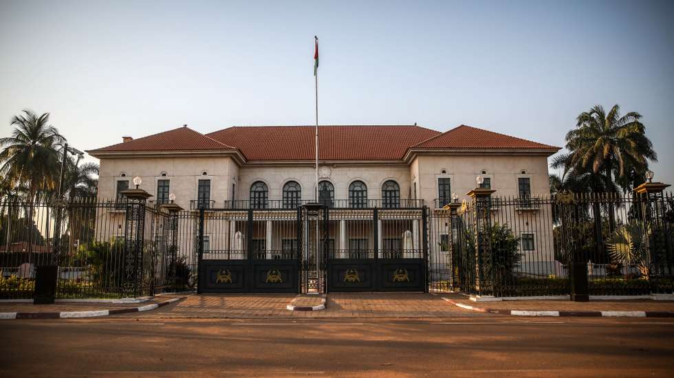 Fachada do Palácio Presidencial em Bissau, Guiné-Bissau, 23 de novembro de 2019. ANDRÉ KOSTERS/LUSA