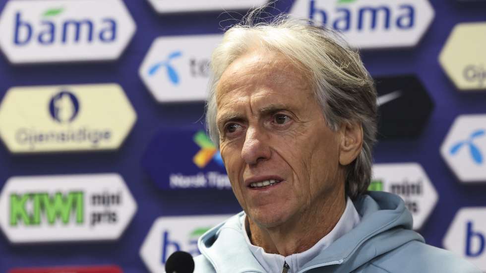 Portugal national team head-coach, Jorge Jesus, attends a flash interview ahead of their UEFA Nations League group stage match against Norway, at Ullevaal Stadium, Oslo, Norway, 26 September 2026. PAULO NOVAIS/LUSA