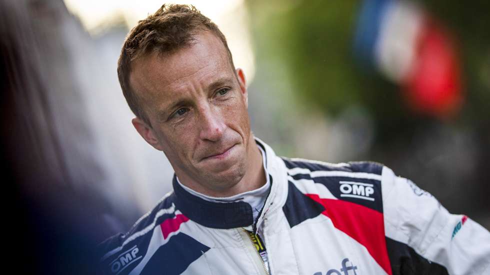 epa07753936 Kris Meeke of Britain during the first day of the Rally Finland as part of the World Rally Championship (WRC) near Jyvaskyla, Finland, 02 August 2019.  EPA/REPORTER IMAGES