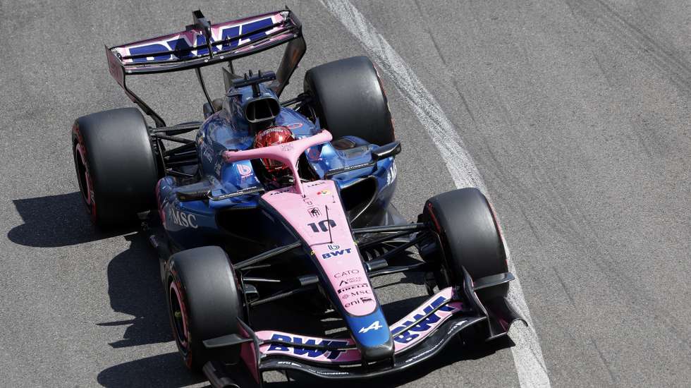 epa13020721 Alpine driver Pierre Gasly of France competes in the Qualifying for the Formula One Grand Prix of Monaco in Monaco, 06 June 2026. The 2026 Formula 1 Grand Prix of Monaco takes place on 07 June at the Circuit de Monaco racetrack.  EPA/SEBASTIEN NOGIER