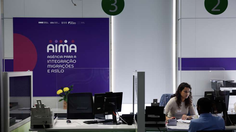 Novo conceito de loja a implementar pela Agência para a Integração, Migrações e Asilo (AIMA) em todo o país, Faro, 03 de novembro de 2023. LUÍS FORRA/LUSA