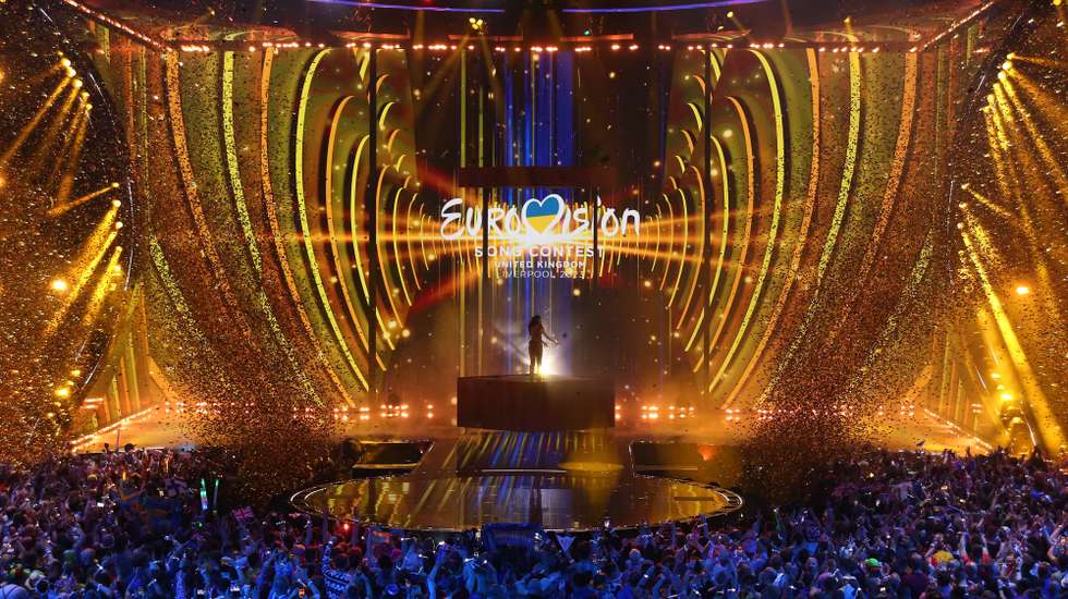 epa10626370 The winner of the 67th Eurovision Song Contest, Loreen from Sweden performs the winning entry at the M&amp;S Bank Arena in Liverpool, Britain, 13 May 2023. Liverpool is hosting the 2023 Eurovision Song Contest on behalf of Ukraine.  EPA/ADAM VAUGHAN