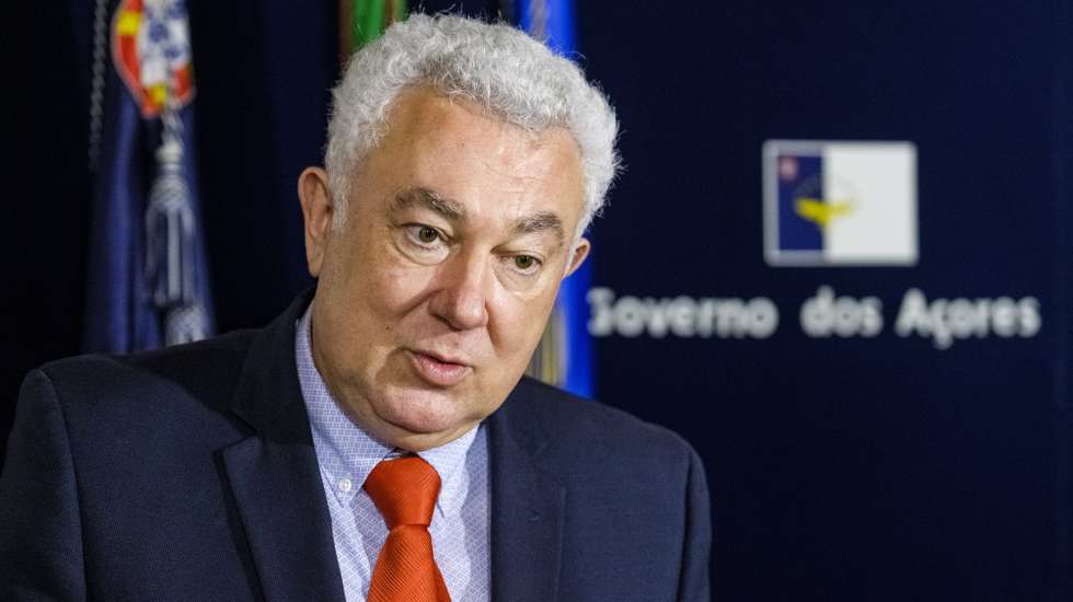 O vice-presidente do Governo Regional dos Açores, Artur Lima