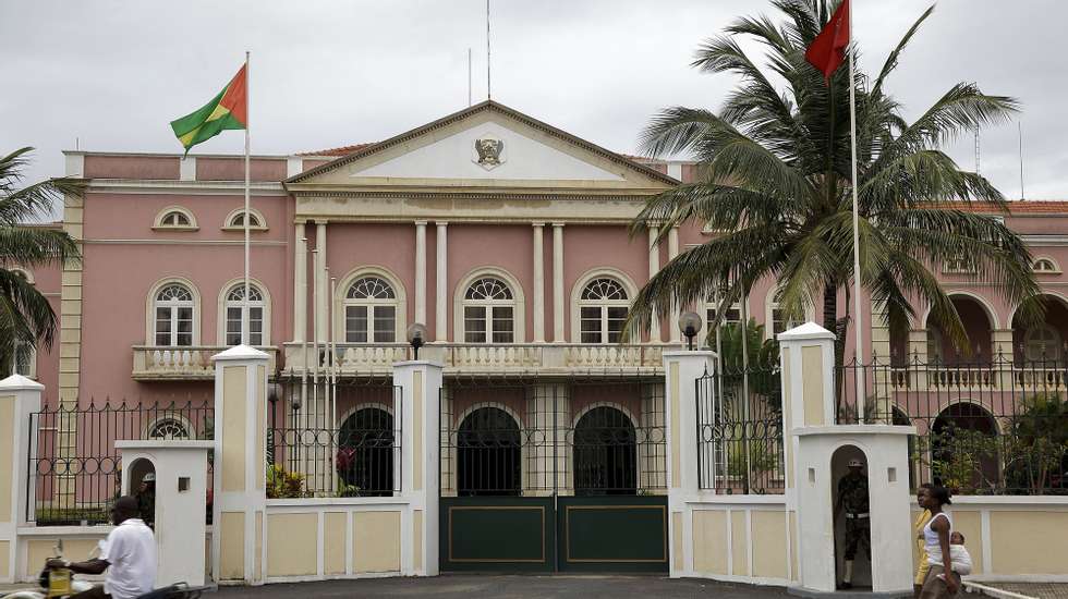 Palacio Presidencial de São Tomé e Príncipe, 08 outubro 2014.  ANDRE KOSTERS / LUSA