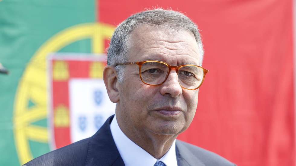 O Presidente da República, António José Seguro, durante uma visita à Marinha Portuguesa, na Base Naval do Alfeite, em Almada, 22 de abril de 2026. ANTÓNIO PEDRO SANTOS/LUSA