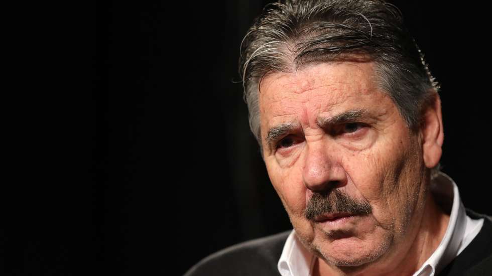 O antigo jogador e treinador do Sport Lisboa e Benfica, António José Conceição Oliveira, mais conhecido como Toni, durante um entrevista à Agência Lusa, Lisboa, 23 de abril de 2019. INÁCIO ROSA / LUSA