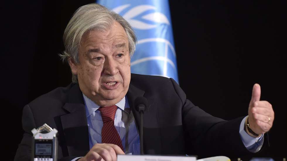 Secretário-Geral das Nações Unidas, António Guterres