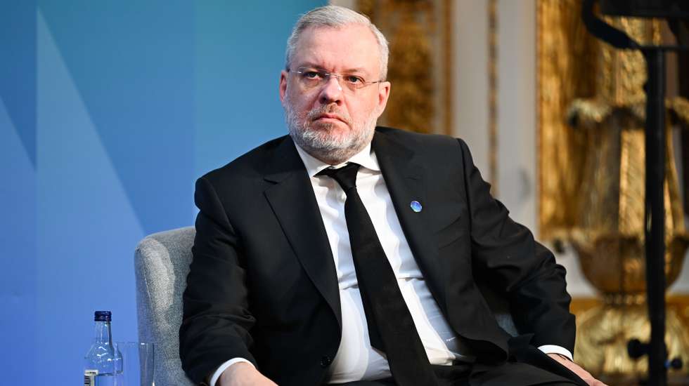 epa12051097 German Galushchenko, Ukraine's energy minister, attends the International Summit on the Future of Energy Security in London, Britain, 24 April 2025. The International Energy Agency (IEA) and the UK government are hosting a two-day summit of more than 60 countries and numerous companies to discuss the future of energy security.  EPA/CHRIS J. RATCLIFFE / POOL