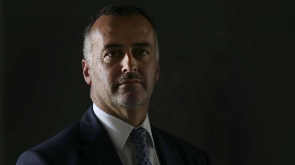 Presidente do infarmed, Helder Dias Mota Filipe, em entrevista á Agencia Lusa, 11 novembro 2015, na sede do Infarmed, em Lisboa. ( ACOMPANHA TEXTO 13 NOVEMBRO 2015).  ANDRÉ KOSTERS/LUSA