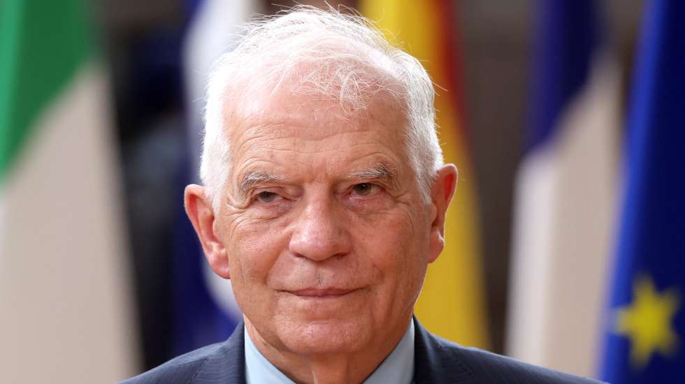 epa11663893 Josep Borrell, Vice-President of the European Commission, arrives for the European Council summit in Brussels, Belgium, 17 October 2024. EU leaders are meeting in Brussels to discuss Ukraine, the Middle East, competitiveness, migration and foreign affairs.  EPA/CHRISTOPHER NEUNDORF