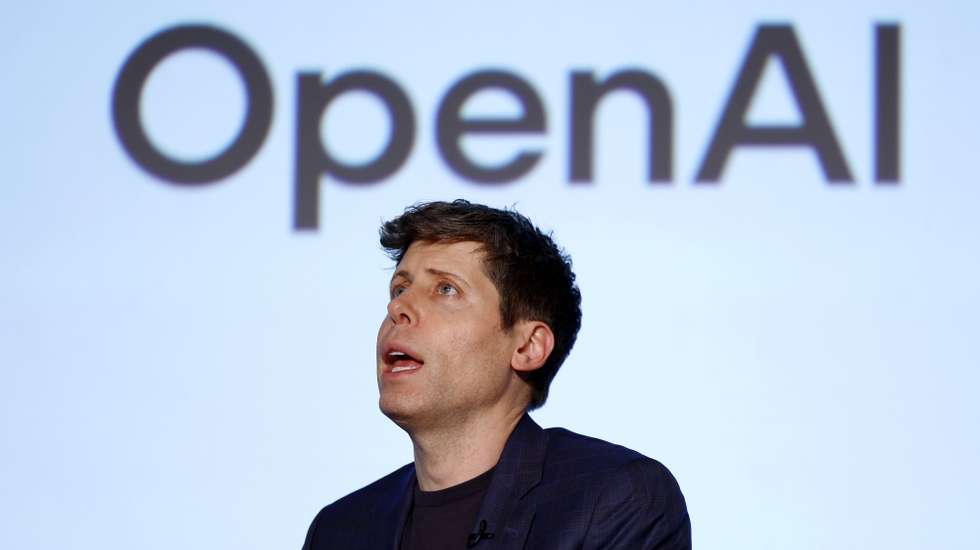 epa11872454 OpenAI CEO Sam Altman attends a talk session with SoftBank Group Corp. chairman and CEO during the event 'Transforming Business through AI' in Tokyo, Japan, 03 February 2025. SoftBank Group CEO Masayoshi Son announced that he had reached an agreement with OpenAI CEO Sam Altman to establish a joint venture in Japan aimed at providing artificial intelligence services to businesses.  EPA/FRANCK ROBICHON