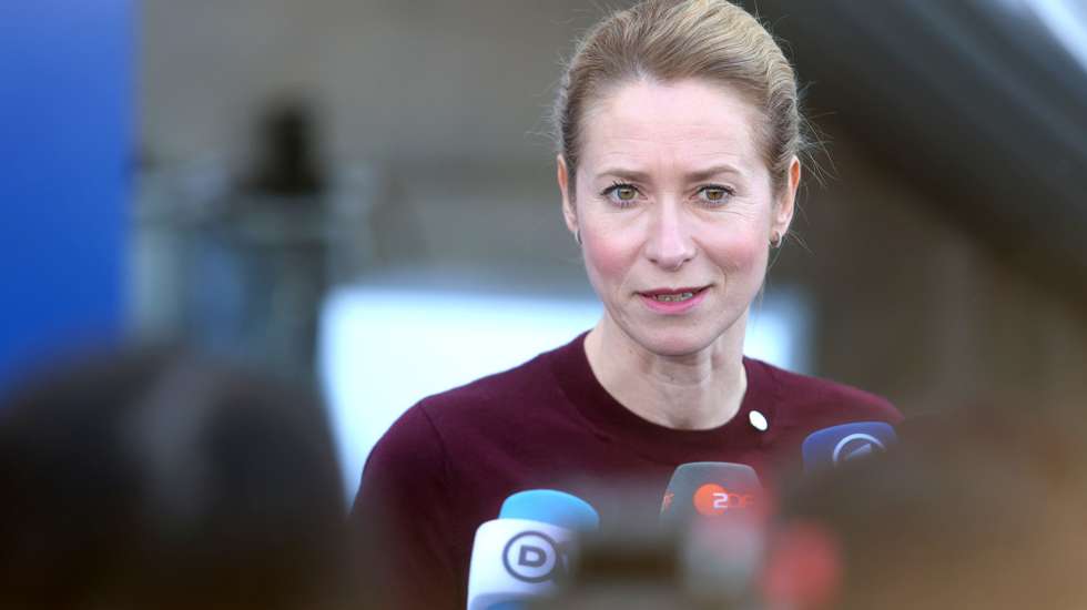epa12999419 Vice-President of the European Commission Kaja Kallas speaks to the media before the Gymnich Meeting of Foreign Affairs Ministers at the port in Limassol, Cyprus, 28 May, 2026. The Foreign Ministers they will discuss current regional issues, including security and defense.  EPA/George Christophorou