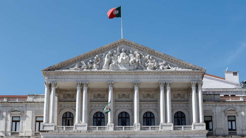 Fachada da Assembleia da República, Lisboa, 07 de outubro de 2020. ANTÓNIO COTRIM/LUSA
