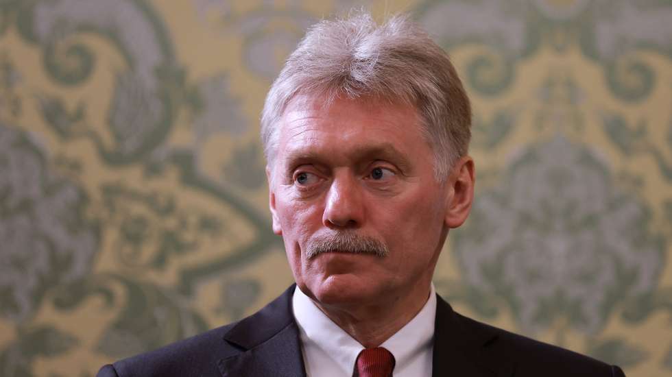 epa12088241 Kremlin spokesman Dmitry Peskov attends a meeting between Russia's president and Vietnam's Communist Party General Secretary in Moscow, Russia, 10 May 2025, during celebrations of the 80th anniversary of the Soviet Union's victory over Nazi Germany during World War II.  EPA/ANTON VAGANOV / POOL