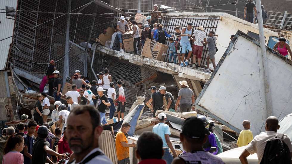 Sismo na Venezuela