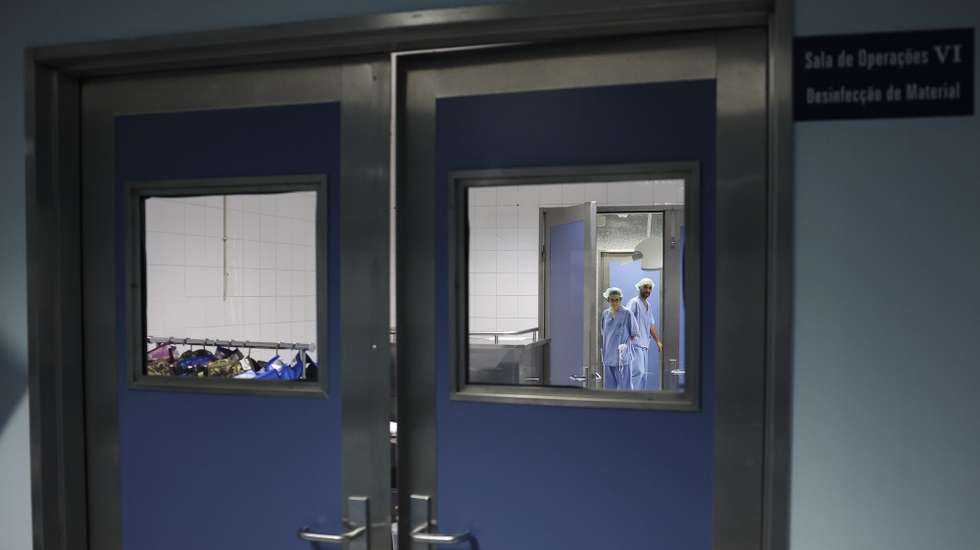 Aspetos da Unidade de Cirurgia Ambulatória do Centro de  Hospital Geral - Covões da Unidade Local de Saúde de Coimbra onde foram apresentados os mais recentes investimentos feitos e os em curso no hospital, no Hospital Geral – Covões, Coimbra, 26 de junho de 2025. PAULO NOVAIS/LUSA