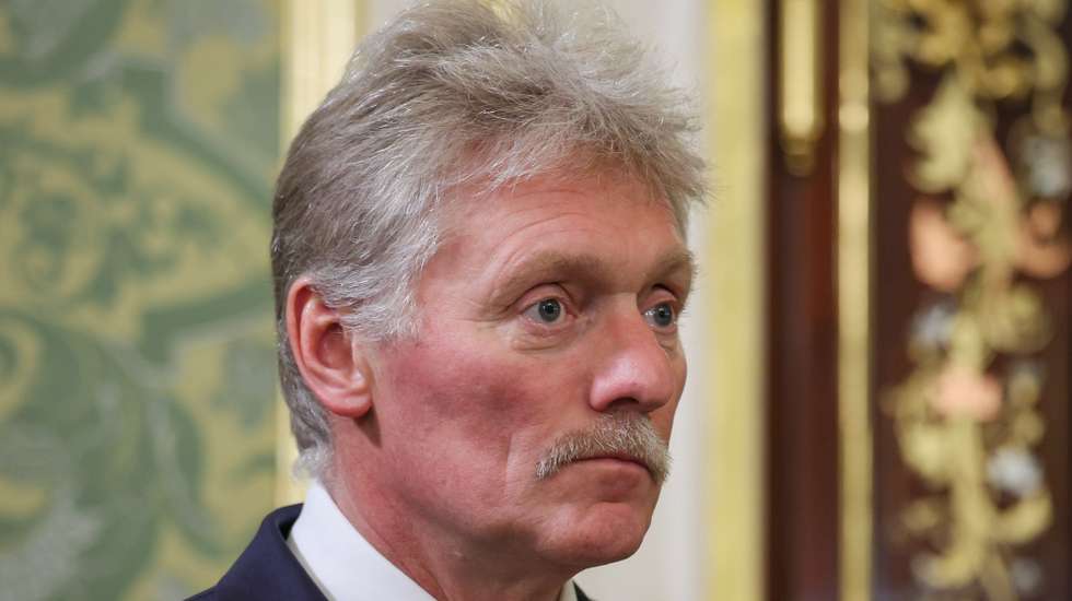 epa13013313 Kremlin spokesman Dmitry Peskov attends a meeting between Russian President Putin and Tanzanian President Suluhu at the Kremlin in Moscow, Russia, 03 June 2026. Suluhu is on a three-day state visit to Russia.  EPA/RAMIL SITDIKOV / POOL