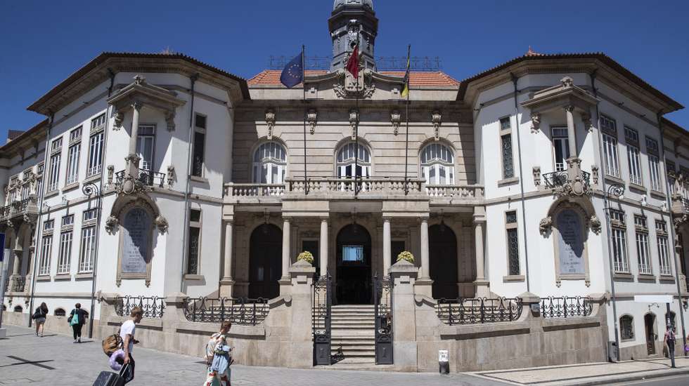 Edifício da Câmara Municipal de Vila Nova de Gaia, 26 de julho de 2022. JOSÉ COELHO/LUSA