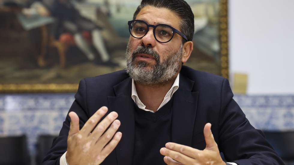 Entrevista a Pedro Pimpão, candidato à presidência da Associação Nacional de Municípios Portugueses (ANMP), em Pombal, 4 de dezembro de 2025. (ACOMPANHA TEXTO DA LUSA DE 07-12-2025) PAULO NOVAIS/LUSA