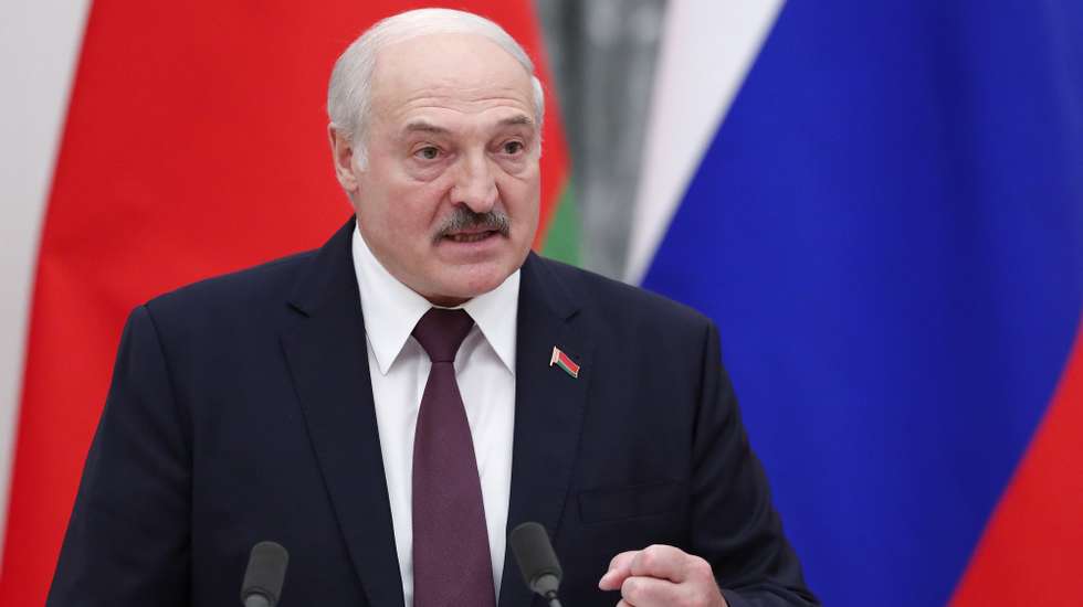 Presidente bielorrusso Alexander Lukashenko