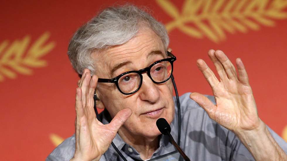 epa07785453 (FILE)  US director Woody Allen attends the press conference for 'Cafe Society' during the 69th Cannes Film Festival, in Cannes, France, 11 May 2016. It was announced on 22 August 2019 that Allen's movie 'A Rainy Day in New York' will open the Deuville Film Festival on 06 September.  EPA/SEBASTIEN NOGIER *** Local Caption *** 52748215