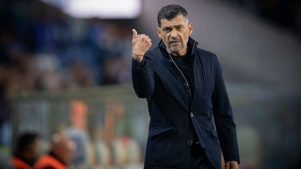 FC Porto headcoach Sergio Conceicao during their Portuguese First League soccer match with Casa Pia held at Dragon Stadium, in Porto, Portugal, 14th May 2023. RUI MANUEL FARINHA/LUSA