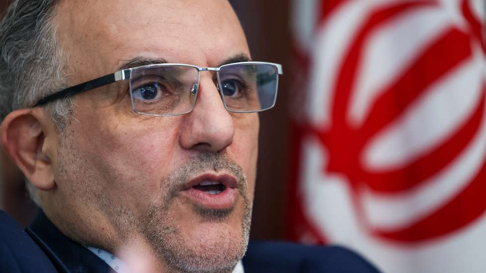 Embaixador do Irão em Lisboa, Seyed Majid Tafreshi, durante uma entrevista à agencia Lusa, em Lisboa, 05 de junho de 2025. (ACOMPANHA TEXTO DO DIA 07 DE JUNHO DE 2025) ANDRÉ KOSTERS/LUSA