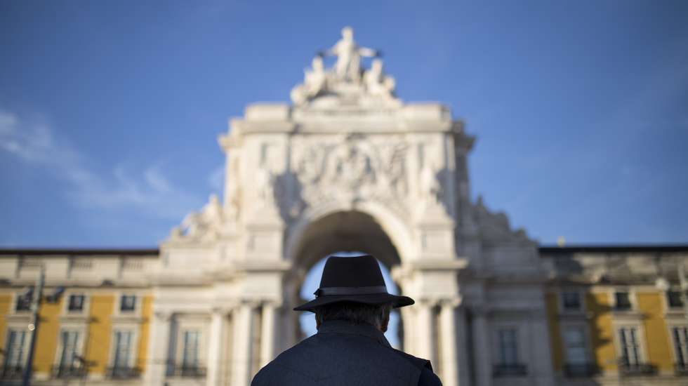 Arco da Rua Augusta, Praça do Comércio, Lisboa, 26 de outubro de 2022. CARLOS M. ALMEIDA/LUSA