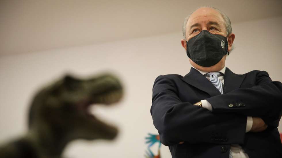 O presidente do PSD, Rui Rio, durante a visita ao centro de acolhimento de Monsanto da Ajuda de Berço, em Lisboa,  01 junho 2021.  ANDRÉ KOSTERS/LUSA