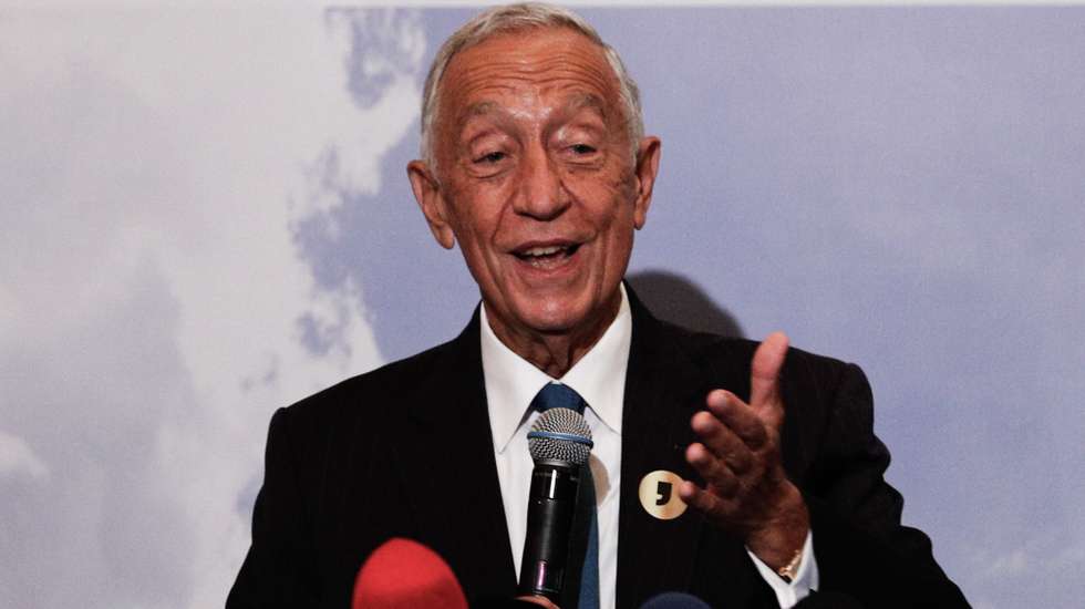 O Presidente da República de Portugal, Marcelo Rebelo de Sousa, fala aos jornalista durante a cerimónia de reinauguração do Museu da Língua Portuguesa, São Paulo, Brasil, 31 de julho de 2021. Marcelo Rebelo de Sousa encontra-se no Brasil para uma visita de quatro dias onde participa na cerimónia de reinauguração do Museu da Língua Portuguesa, e tem encontros previstos com os antigos presidentes Lula da Silva, Fernando Henrique Cardoso e Michel Temer, e com o chefe de Estado brasileiro, Jair Bolsonaro, bem como representantes da comunidade portuguesa  em São Paulo. ANTÓNIO COTRIM/LUSA