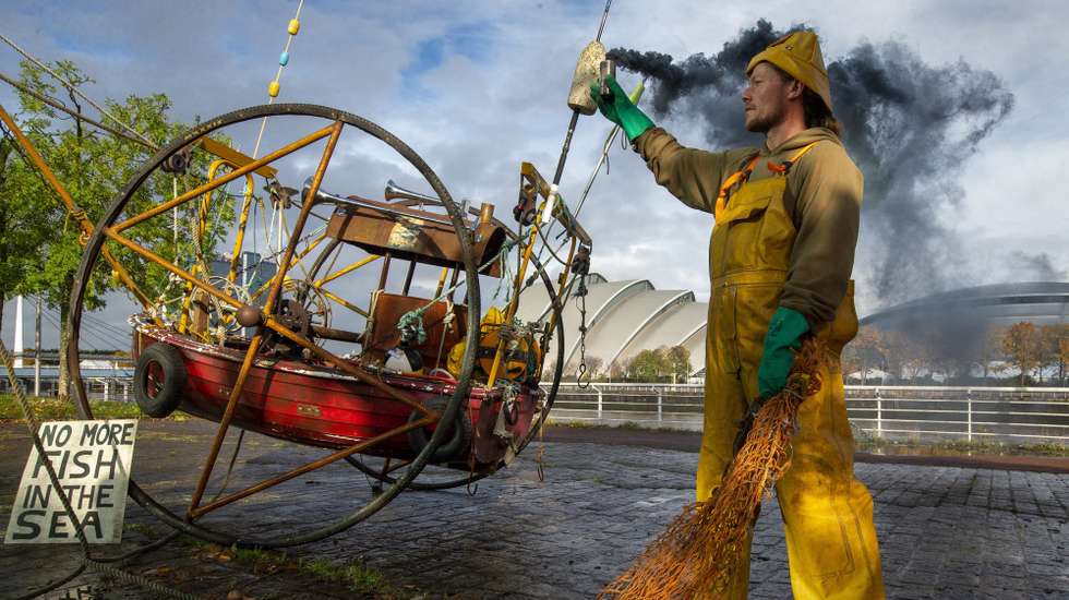 COP26. Centenas de ativistas juntam-se em Glasgow