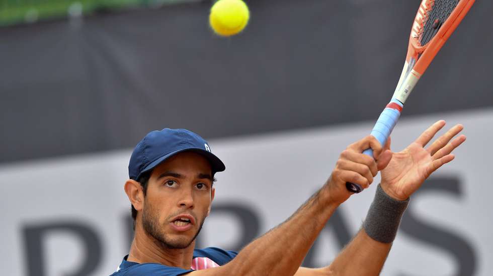 Nuno Borges, tenista português, no Challenger ATP - BNP Paribas