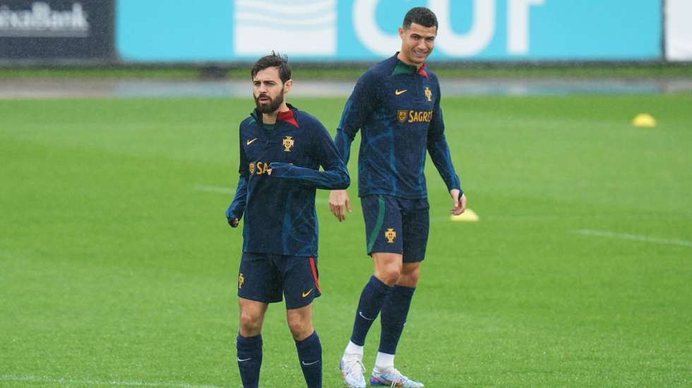 Bernardo Silva falou no dia em que Ronaldo voltou aos treinos após ter falhado as últimas sessões e o jogo particular com a Nigéria