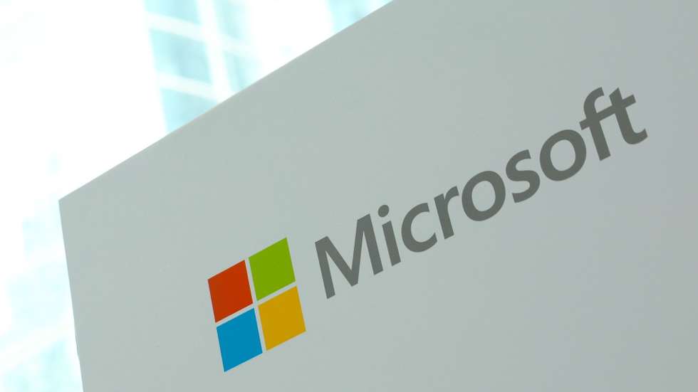 epa11313731 A Microsoft logo is seen at the booth during the Microsoft Build: AI Day event in Kuala Lumpur, Malaysia, 02 May 2024. Microsoft announced it will invest 2.2 billion US dollar (2.05 billion euro) over the next four years to support Malaysia’s digital transformation.  EPA/FAZRY ISMAIL