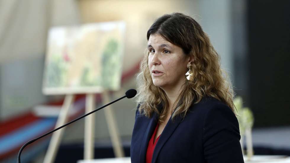A secretária de Estado da Inclusão das Pessoas com Deficiência, Ana Sofia Antunes, intervém na sessão de encerramento da cerimónia comemorativa do 30.º Aniversário da Convenção sobre os Direitos da Criança, iniciativa da Comissão Nacional de Promoção dos Direitos e Proteção das Crianças e Jovens, no Pavilhão das Galeotas do Museu de Marinha, em Lisboa, 20 de novembro de 2019. ANTÓNIO PEDRO SANTOS/LUSA