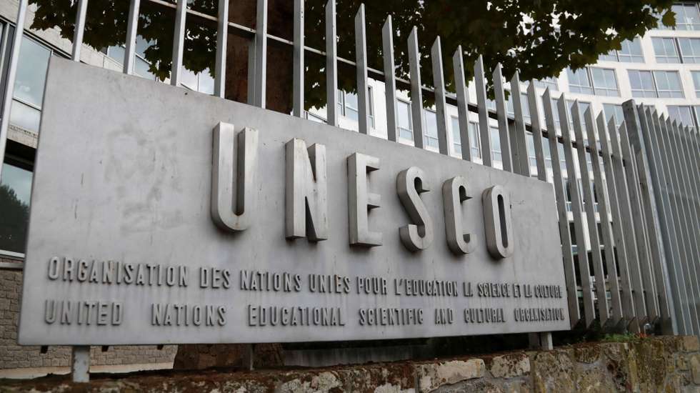 O logotipo da UNESCO