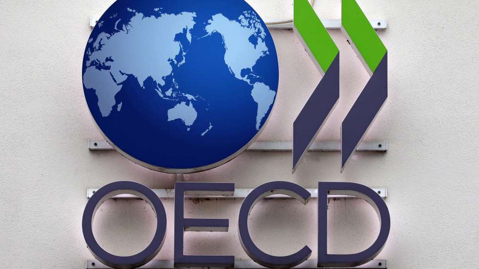 O logotipo da OCDE