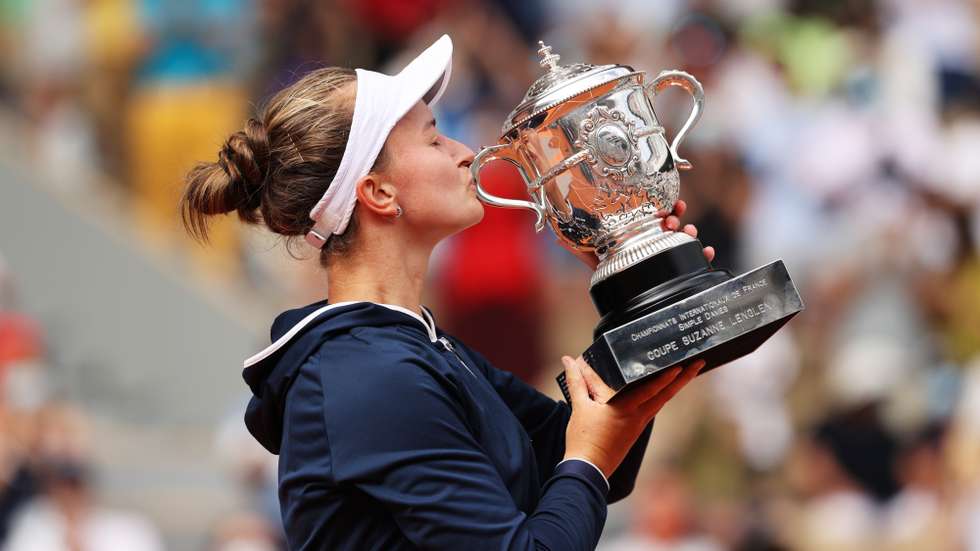 Barbora Krejcikova não esqueceu a importância na carreira de Jana Novotna, antiga treinadora e melhor jogadora checa de sempre que faleceu em 2017
