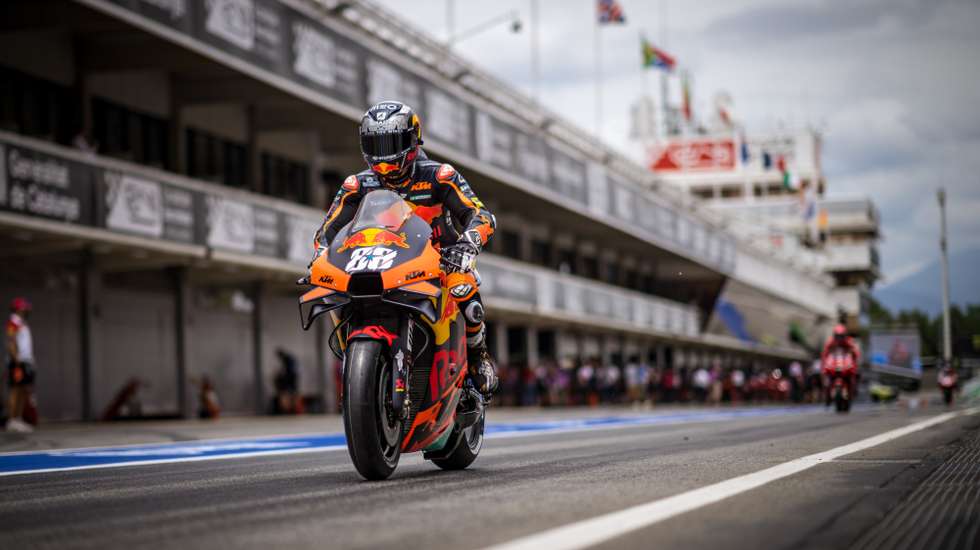 Miguel Oliveira vai sair pela primeira vez esta época da segunda linha da grelha, apenas atrás de Quartararo, Jack Miller e Zarco