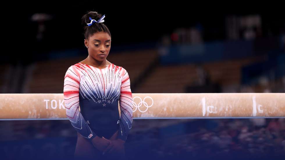 Simone Biles qualificou-se para todas as finais individuais, ainda esteve na final por equipas mas acabou por fazer só a prova final do cavalo (ganhando a medalha de bronze) em Tóquio
